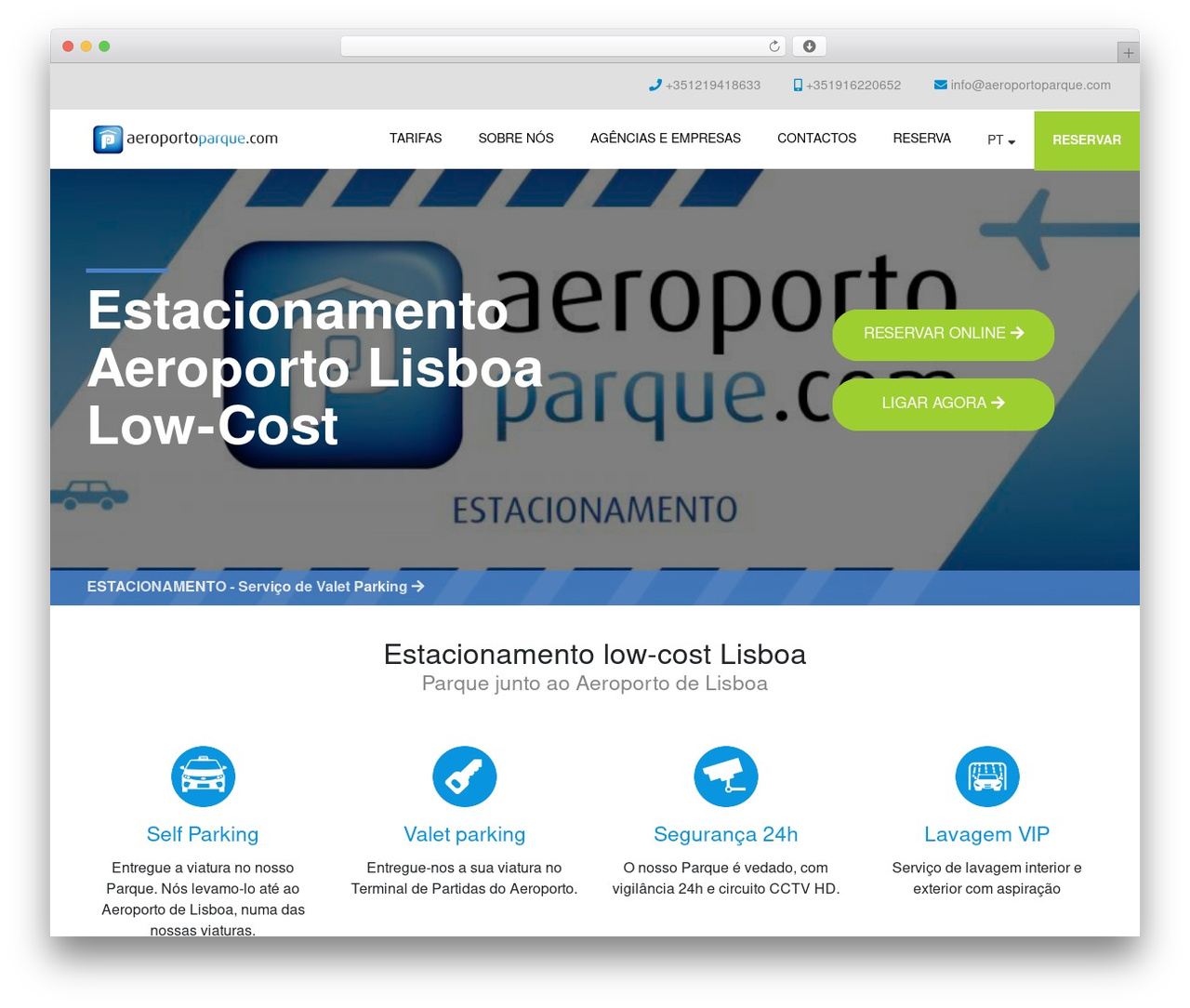 WordPress theme ap - www.aeroportoparque.com