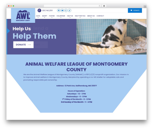 WordPress theme Buzz To The Rescues - awlmc.org