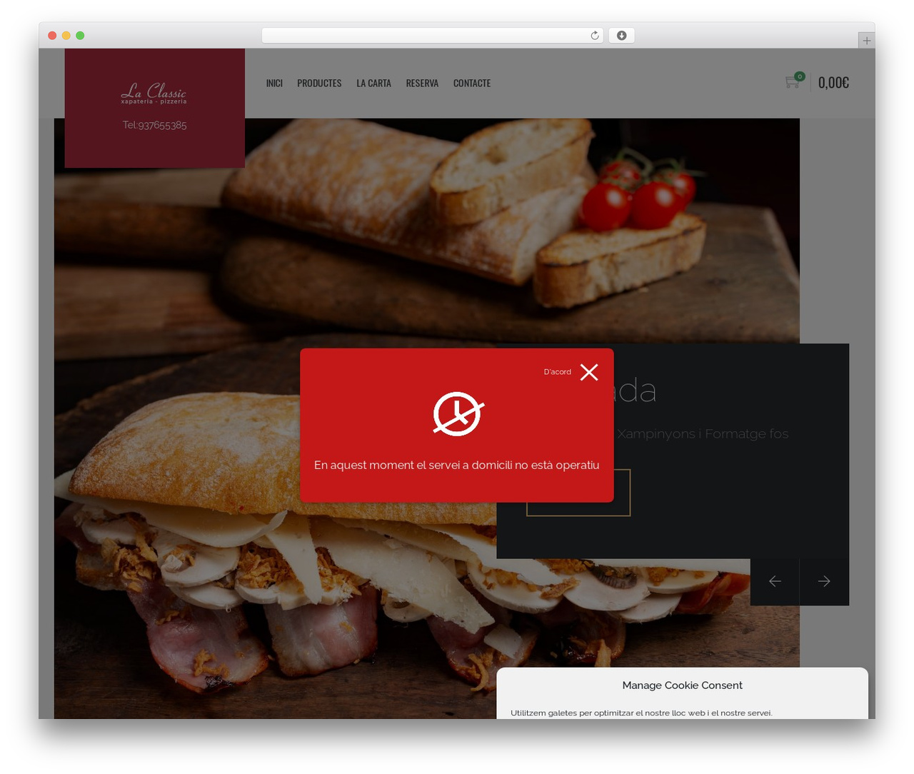 Best WordPress theme Soup - laclassicpizza.com