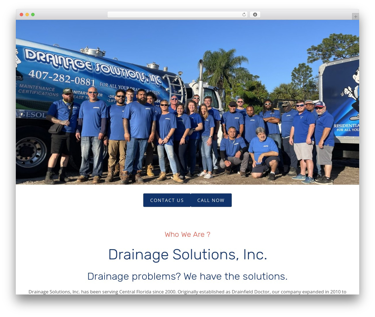 Constructor WordPress theme - drainagesolutionsfl.com Constructor WordPress theme - drainagesolutionsfl.com