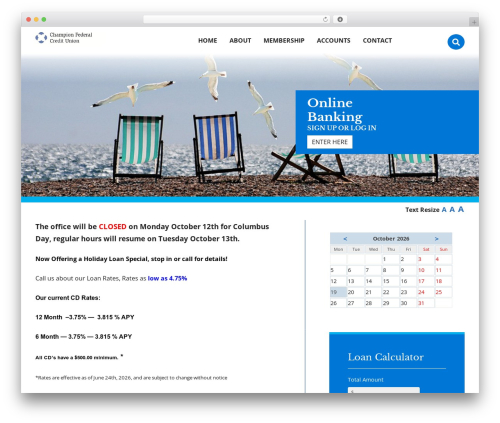 Fedcomp Multi Theme WordPress theme - championfcu.com