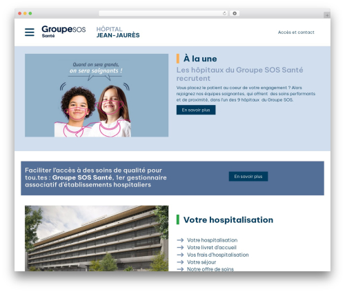 FlexiPOW WordPress theme - hopitaljeanjaures.fr