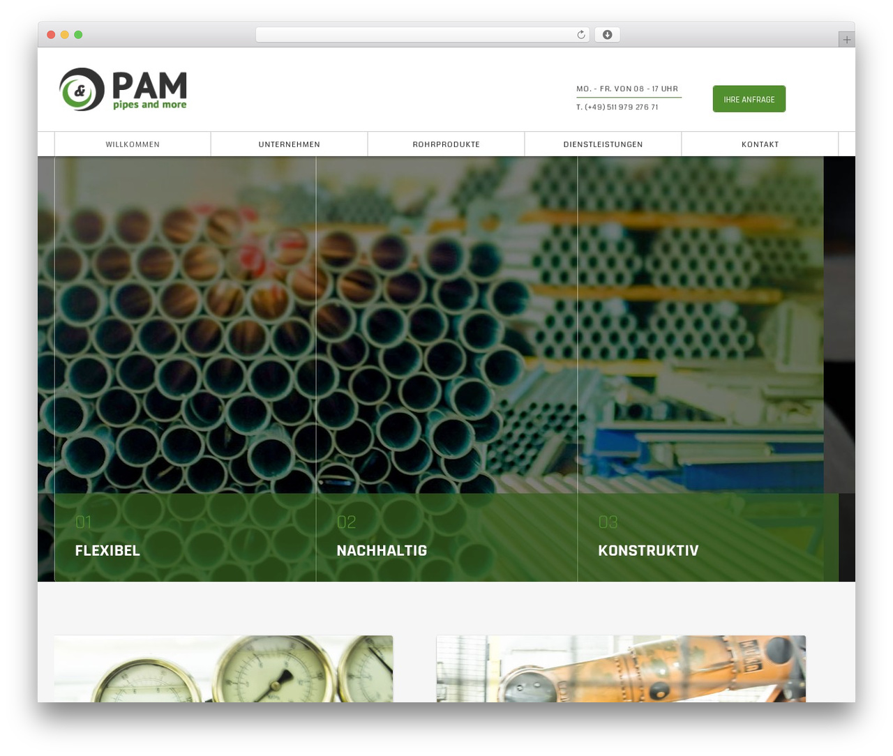 Lightwire theme WordPress - pipes-and-more.de Lightwire theme WordPress - pipes-and-more.de