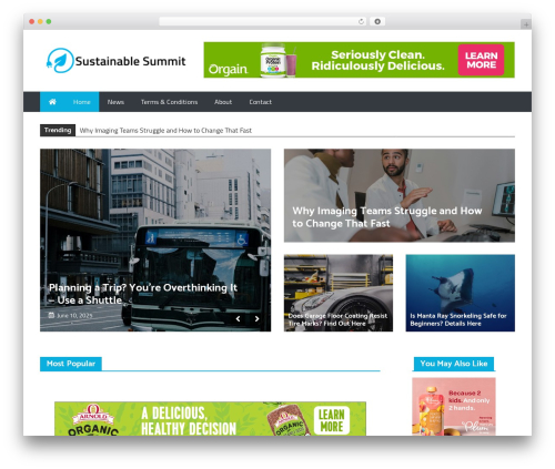 OMAG WordPress theme - globaloceansactionsummit.com