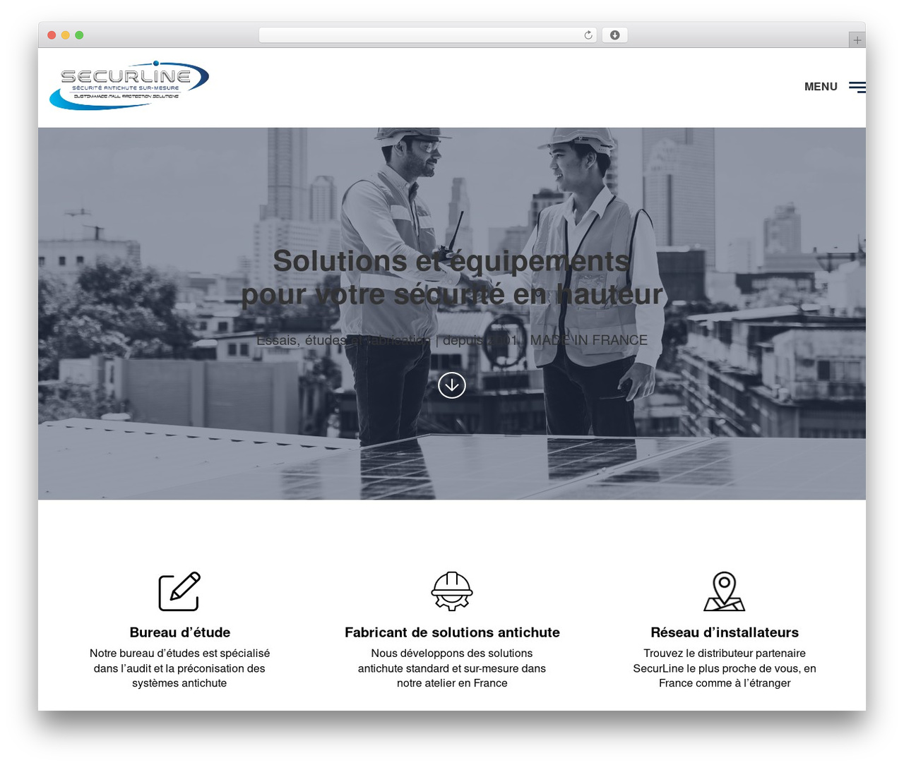 Theme WordPress DMW Child Thème - securline.fr