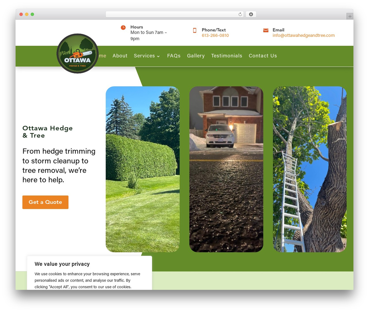 Theme WordPress Divi - ottawahedgeandtree.com Theme WordPress Divi - ottawahedgeandtree.com