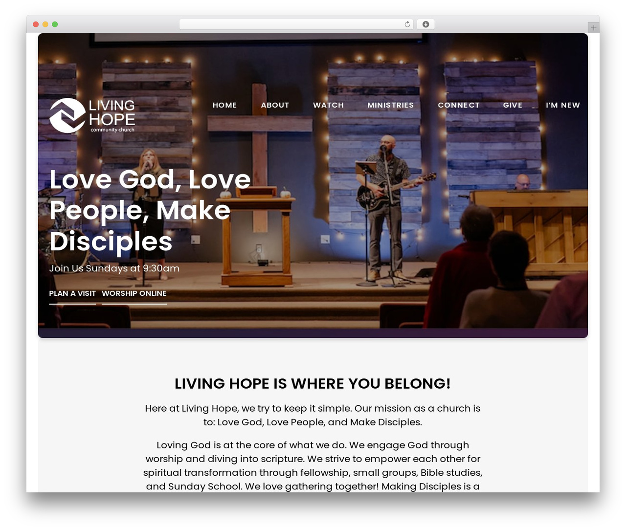 Theme WordPress Float - livinghopefoxlake.com