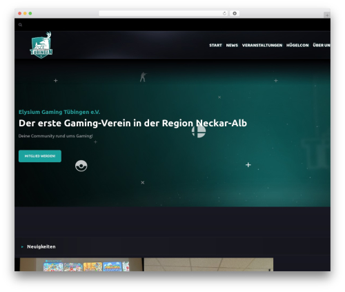 WordPress theme PixieHuge - egt.community