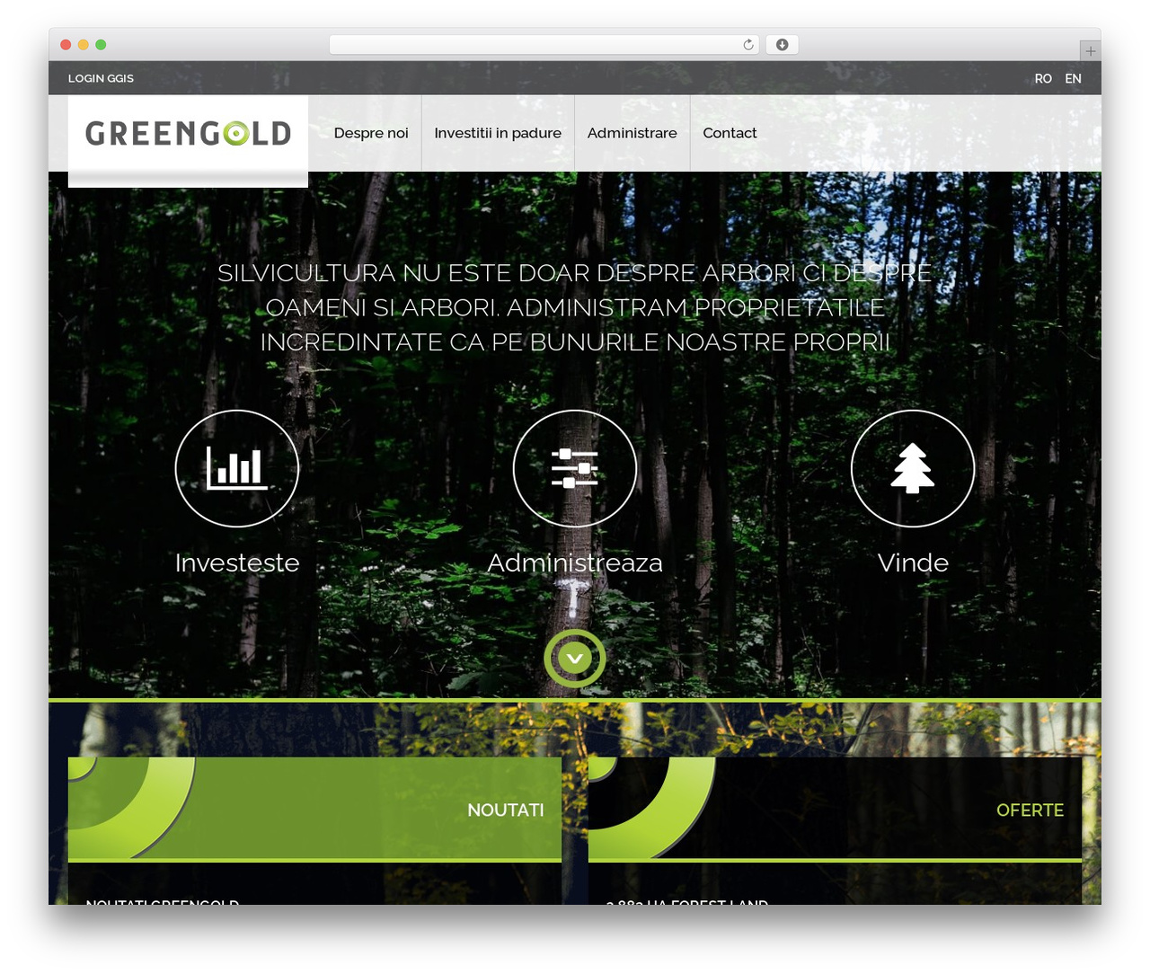 WordPress theme bns_framework - greengold.ro