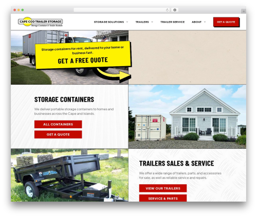 WordPress theme GeneratePress - capecodtrailer.com