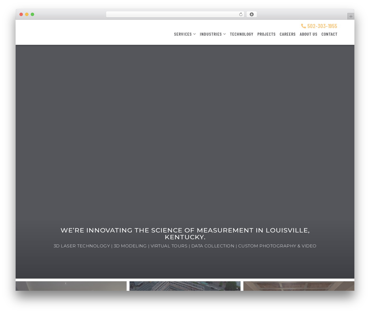 WordPress theme Makespace Framework - metrologyinnovations.com