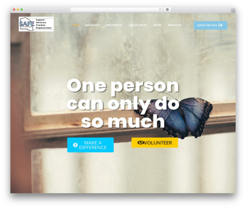 WordPress theme OnlyCause - safeofcolumbiacounty.org