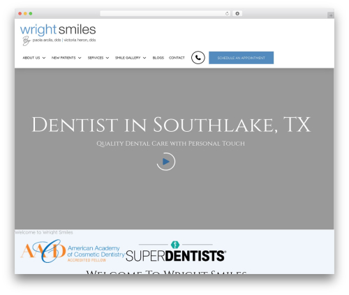 Accessibility fixer WordPress plugin - wrightsmiles.com