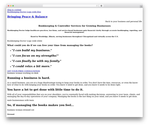 Swift ai WordPress plugin - bookkeepingdoctor.com