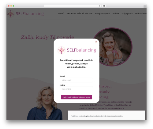 Divi WordPress page theme - selfbalancing.cz