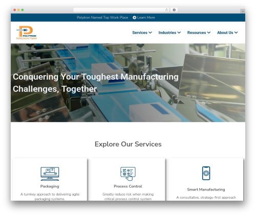 Elementor Hello Theme WordPress theme - polytron.com