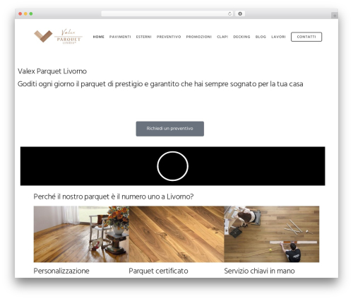 Genesis WordPress theme - parquetlivorno.it