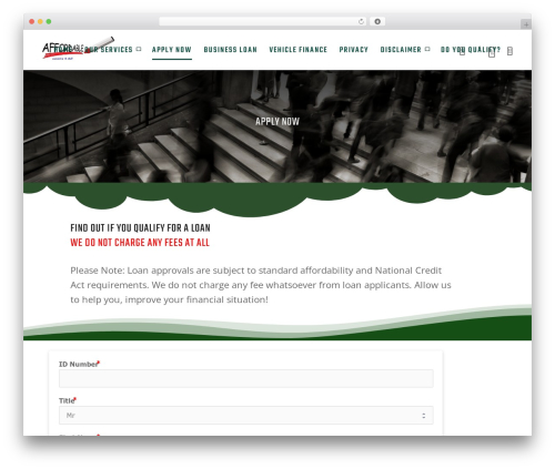 Seo tags WordPress plugin - affordableloans4all.co.za