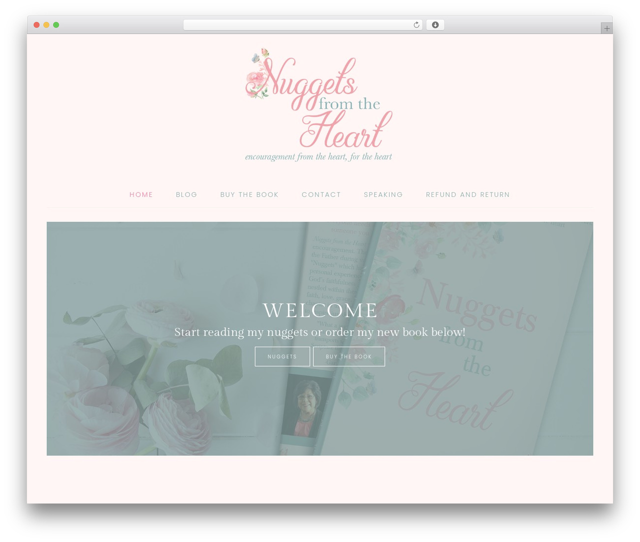 Genesis WordPress theme - nuggetsfromtheheart.com Genesis WordPress theme - nuggetsfromtheheart.com