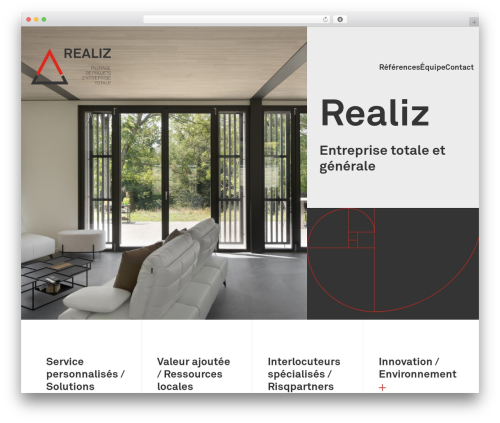 Starter WordPress theme - realiz.ch