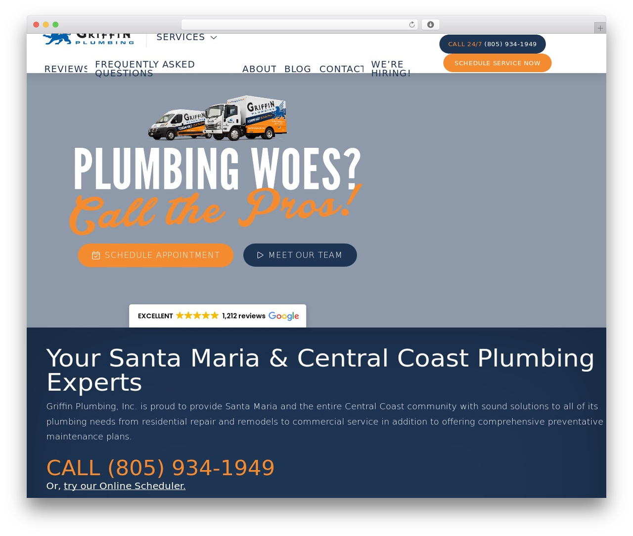 Theme WordPress Pro &ndash; Child Theme - griffin-plumbing.com