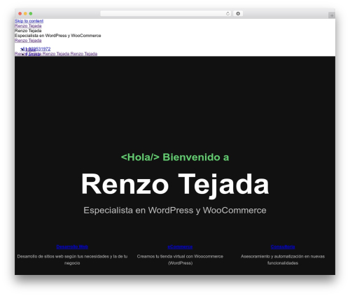 The7 Classic WordPress shop theme - renzotejada.com