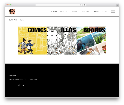 Amedeo core WordPress plugin - junekillustrations.com