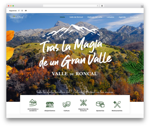 Urbango core WordPress plugin - turismovallederoncal.com