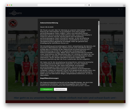 WordPress theme Structure - sc13badneuenahr.de