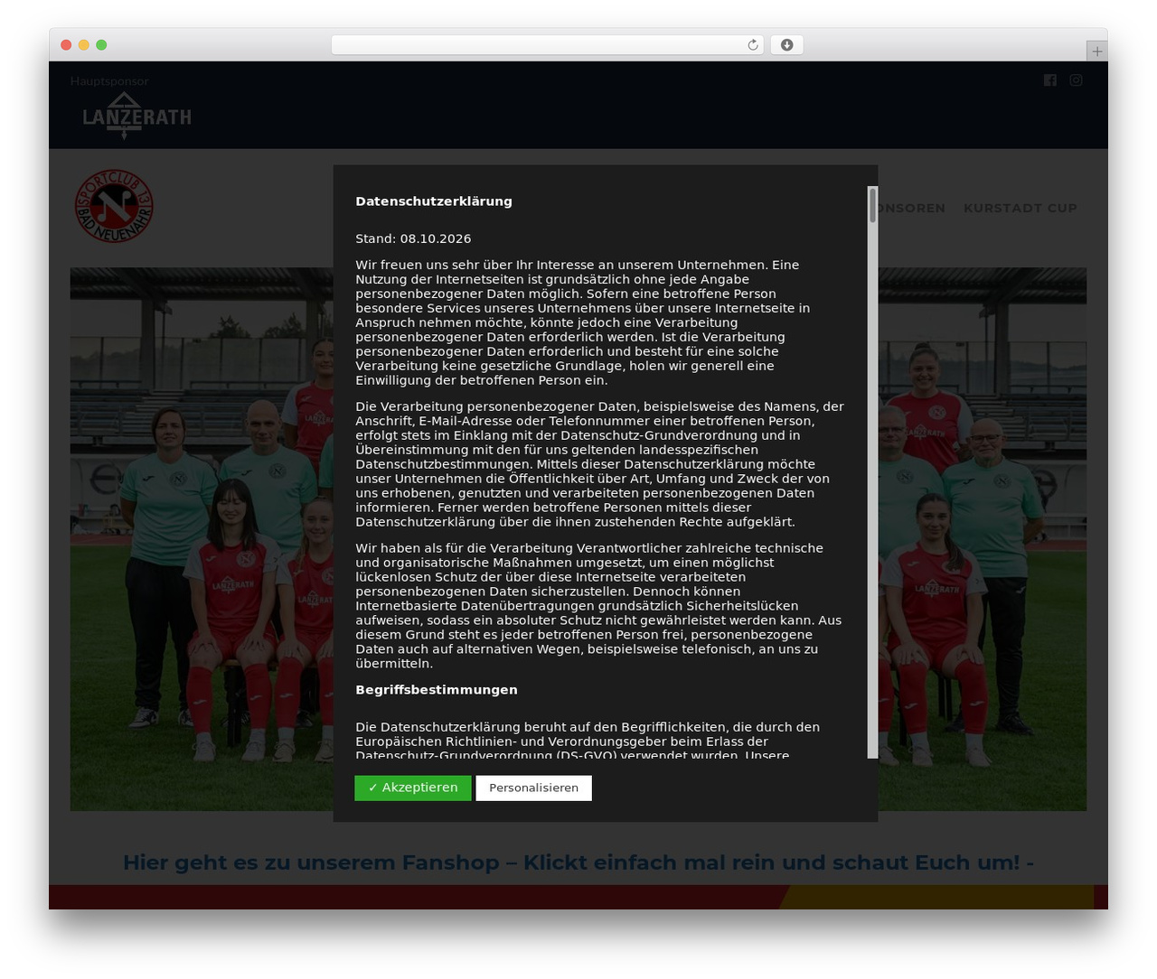 WordPress theme Structure - sc13badneuenahr.de