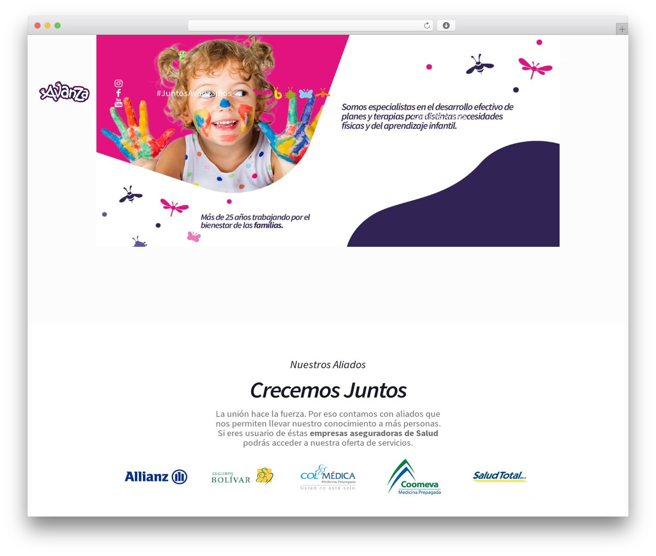 WordPress theme Betheme - avanzaips.org