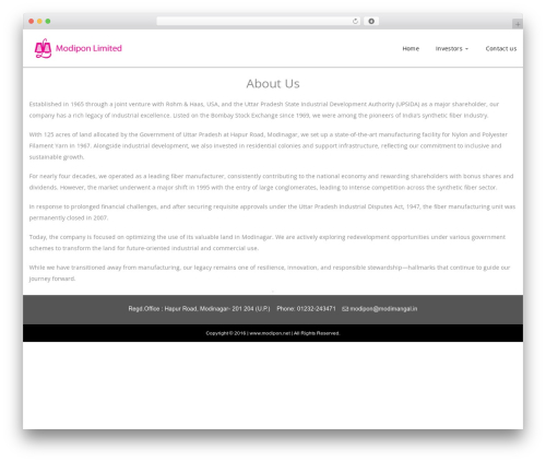 Innovation framework WordPress plugin - modipon.net