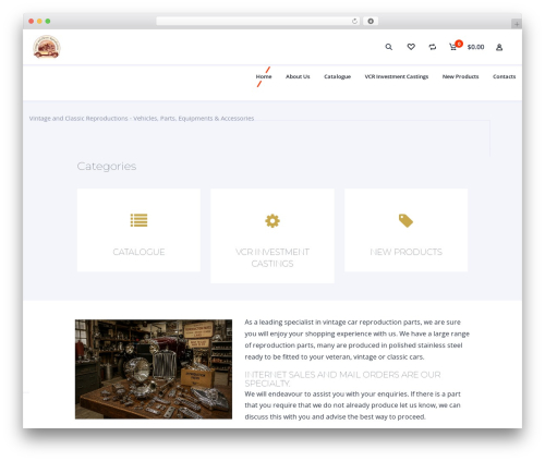 Motor custom types WordPress plugin - vintageandclassicreproductions.com
