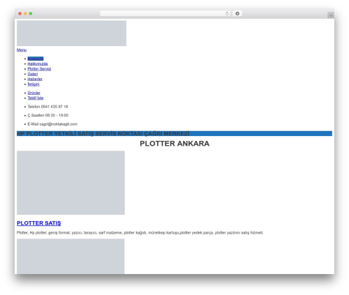 WordPress theme plotterankara - plotterankara.com