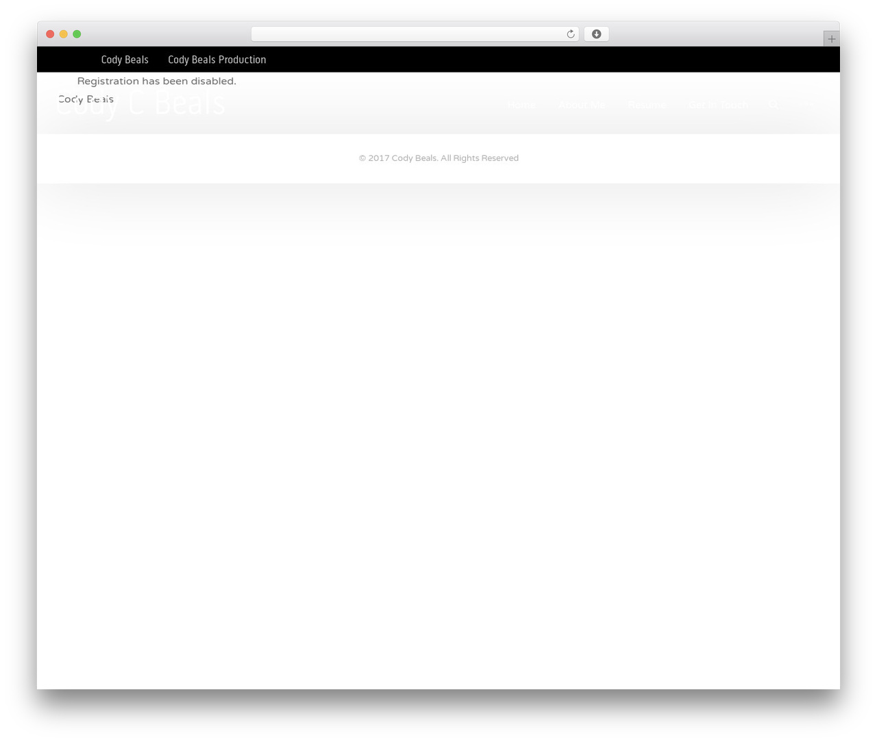 WordPress theme Suarez - codycbeals.com WordPress theme Suarez - codycbeals.com