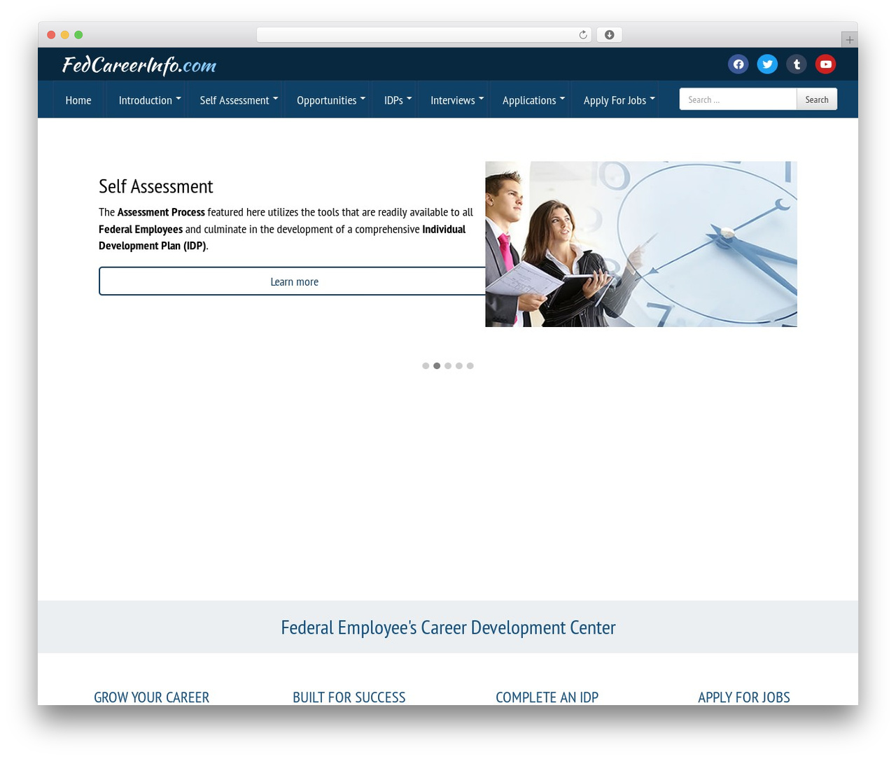 Bootstrap Basic WordPress theme - fedcareerinfo.com Bootstrap Basic WordPress theme - fedcareerinfo.com