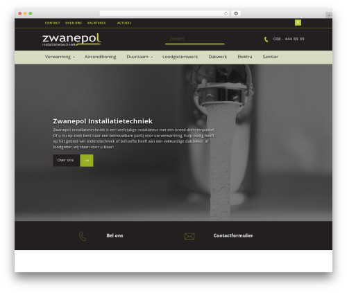 Chef sections WordPress plugin - zwanepolbv.nl