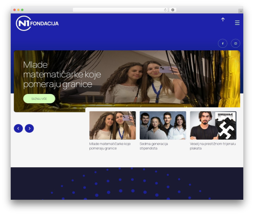 EA93 Wordpress Webpack Theme WordPress theme - n1fondacija.rs