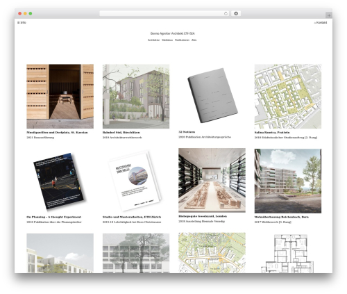 GridStack WordPress theme - agreiter.ch