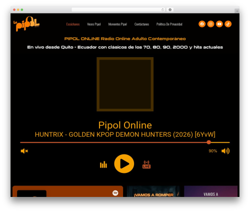 Lu radioplayer WordPress plugin - pipol.online