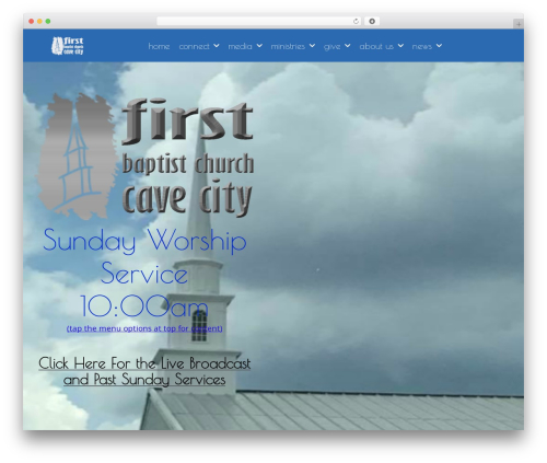 Sf sermon cloud WordPress plugin - firstbaptistcavecity.com