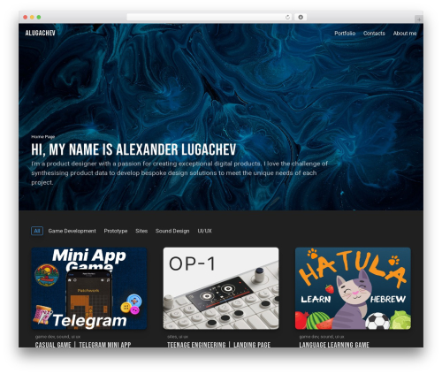 JackRyan theme WordPress - alugachev.com JackRyan theme WordPress - alugachev.com