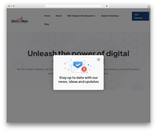 SolTeck WordPress theme - clickreachmedia.com