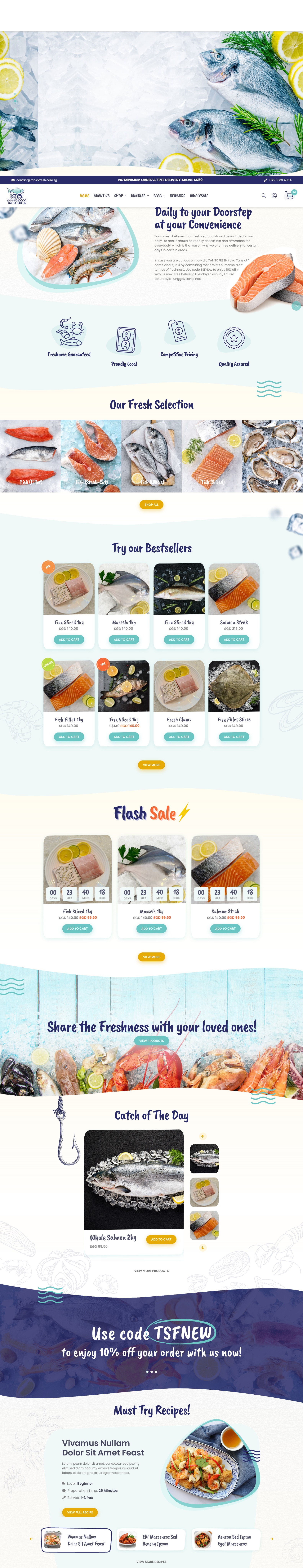 TANSOFRESH WordPress theme by Amreen & Eric/Aseem