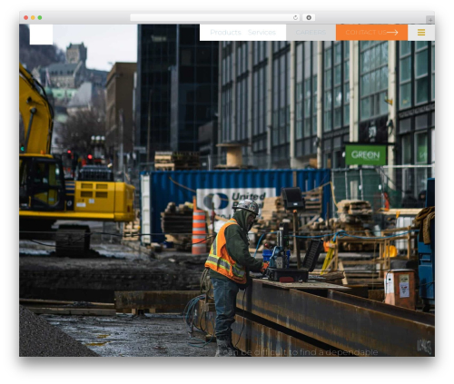 WordPress theme Drum Elementor Starter Theme - iaconstruction.com