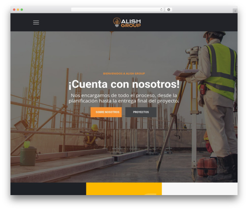 WordPress theme Builderry - alishgroup.com
