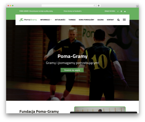 WordPress theme Trophy - poma-gramy.pl