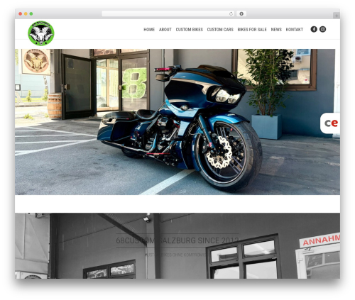 Canvas WP theme - 68custom.com