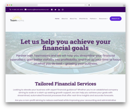 Capsule theme WordPress - teamworksinc.net
