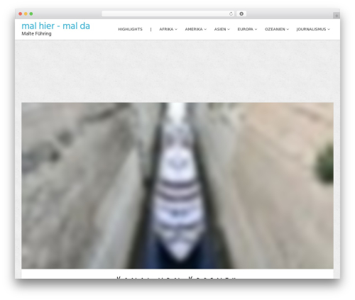 Kotha WordPress theme - malda.de Kotha WordPress theme - malda.de